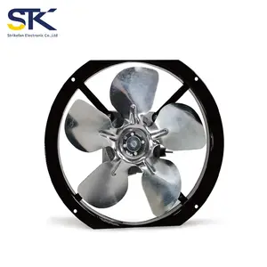 STK SA200 serie 8 pollici o200 * 100mm AC DC EC ventilatore estrattore motore a palo schermato quadrato assiale