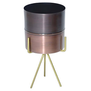 Metal <b>Plant</b> Pot with Stand Wholesale Price Home Gifts Contemporary Decorative <b>for</b> Living Room <b>Garden</b> Bedroom - Product Image 3