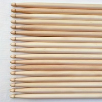406*14.4mm 1 paires 5A baguettes bois enfants adultes Jazz électronique batterie bâton Instrument de musique Percussion pointe ovale batterie bâtons