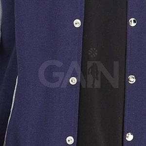 แจ็กเก็ตเลตเตอร์แมนแขนยาวของผู้ชายแจ็คเก็ตเลตเตอร์แมน2025สีทึบแจ็คเก็ตลำลองสำหรับฤดูหนาวของผู้ชาย - Product Image 5