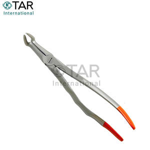 Fórceps de extracción Dental alemán Premium #846 TC pico Punta de raíz dentada instrumentos médicos dentales de acero inoxidable de alta calidad - Product Image 5