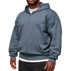 Wholesale Mens Hoodies | Comfortable & Fashionable Zip Hoodie | Plus Size Mens Hoodie Direct Manufacturer - Product Image 5