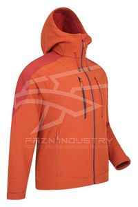 เสื้อโค้ทผ้าฟลีซหนาสำหรับผู้ชายแจ็คเก็ตบุผ้ามีฮู้ดเสื้อกันลมสำหรับผู้ชาย - Product Image 5