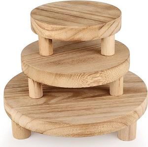 Plateau de service ovale en bois d'acacia, simplicité moderne, pour collations d'enfants, fruits, compléments alimentaires, gâteaux, par f s i - Product Image 2