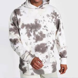 Personalizado en la demanda del cliente de alta calidad de peso pesado 500GSM pulóver sudaderas con capucha hombres menos precio de gran tamaño Unisex sudaderas con capucha para hombres - Product Image 4