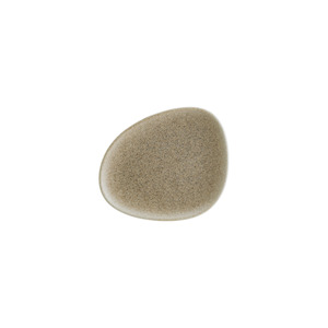 Plato Plano Bonna Luca de 24 cm, Diseño Especial Minimalista, Porcelana, para Servir y Comer, Color Salmón - Product Image 1