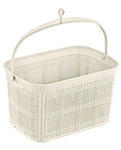 ตะขอแขวนตะกร้าหนีบผ้าพร้อมหูจับ พลาสติก PP ขนาด 3 ลิตร กล่องเก็บของ ตู้เสื้อผ้า ห้องครัว ห้องซักรีด เป็นมิตรกับสิ่งแวดล้อม ทนทาน - Product Image 4