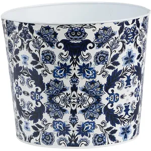 Macetas y jardineras de Metal con pegatina impresa, nuevo diseño, precio al por mayor, nuevas - Product Image 1