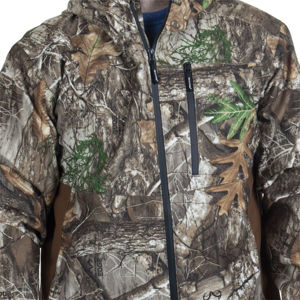 Men's Customizable Winter Warm Digital Orange Forest Camouflage Shooting Hunting <b>Suits</b> Fully Breathable Trending <b>Jackets</b> OEM - Product Image 4
