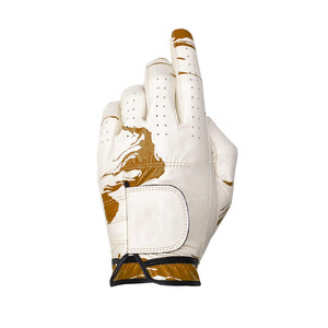 ถุงมือกอล์ฟหนัง carbretta ครึ่งนิ้วถุงมือกอล์ฟขวาและซ้ายกันน้ำคุณภาพระดับพรีเมี่ยม - Product Image 3