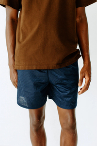 Shorts en maille polyester, logo personnalisé, shorts imprimés pour hommes, shorts de sport pour hommes - Product Image 3