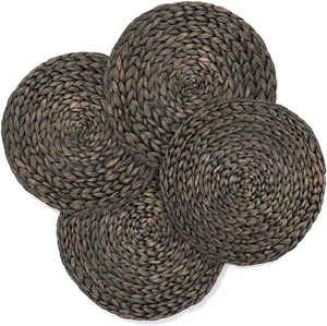 Napperons Jacinthe D'eau Tressé À La Main Tissé Produits Écologiques Fabriqués au Vietnam Décoration De Table Napperon Tissé En Gros - Product Image 1