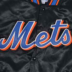 Veste en polaire sherpa polyester/coton de haute qualité pour homme, logo personnalisé, légère, sportive, style baseball, hiver, broderie, unie, teinte - Product Image 4