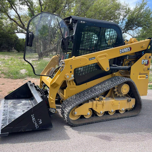 Minicargadora de ruedas Caterpillar 246C original de segunda mano, 4x4, modelos 246D, 246D2, 246D3, precio de fábrica económico en venta - Product Image 1