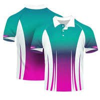 Polo à manches courtes personnalisé avec impression intégrale sur le thème des voitures de course, style course automobile, cadeau pour les fans de course