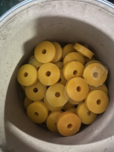 PU Polyurethane tùy chỉnh đúc đệm Pad polyurethane cao su tùy chỉnh một phần - Product Image 6