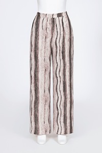 กางเกงขากว้างเอวสูงสำหรับสาวออฟฟิศแบบลำลองกางเกงขากว้างออกแบบได้ตามต้องการ - Product Image 4