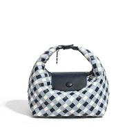 Sac à main femme tissé à la main 2026 – Sac polyvalent décontracté « Dumpling » (à porter à la main, à l'épaule ou en bandoulière)