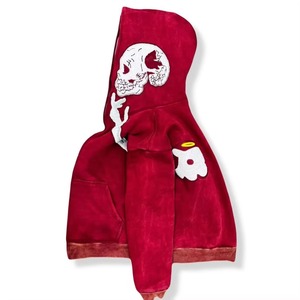 Sudadera con capucha lavada con ácido de peso pesado para hombre 100% algodón logotipo personalizado impreso hombro caído alta calidad para la temporada de invierno - Product Image 3