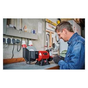 Amoladora de Banco Combinada con Enfriamiento por Agua Einhell de 250W con Accesorios de 150mm y 200mm, Modelo TC WD 200 150 4417242 - Product Image 5