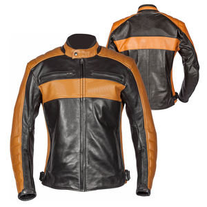 Kivotech-Chaqueta de carreras de moto para hombre, personalizable, piel auténtica, talla grande, impermeable, protectora - Product Image 4