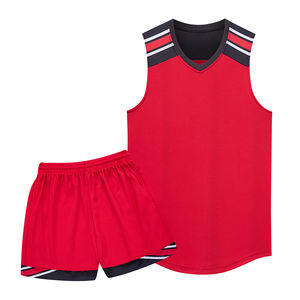 Uniforme de basket-ball pour jeunes personnalisable OEM maillot réversible uniformes en maille à sublimation à rayures personnalisées vêtements de sport grande taille - Product Image 1