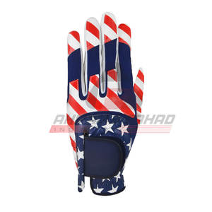 Design de mode Tailles régulières Main gauche Plus Size Gants de golf en cuir de chèvre Cabretta En stock - Product Image 5