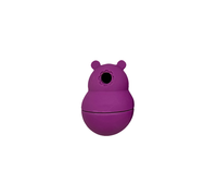Nouveau design 2023 du Vietnam Logo personnalisé en caoutchouc en forme d'oreille d'ours pour chiens Interactive Treat Food Toys