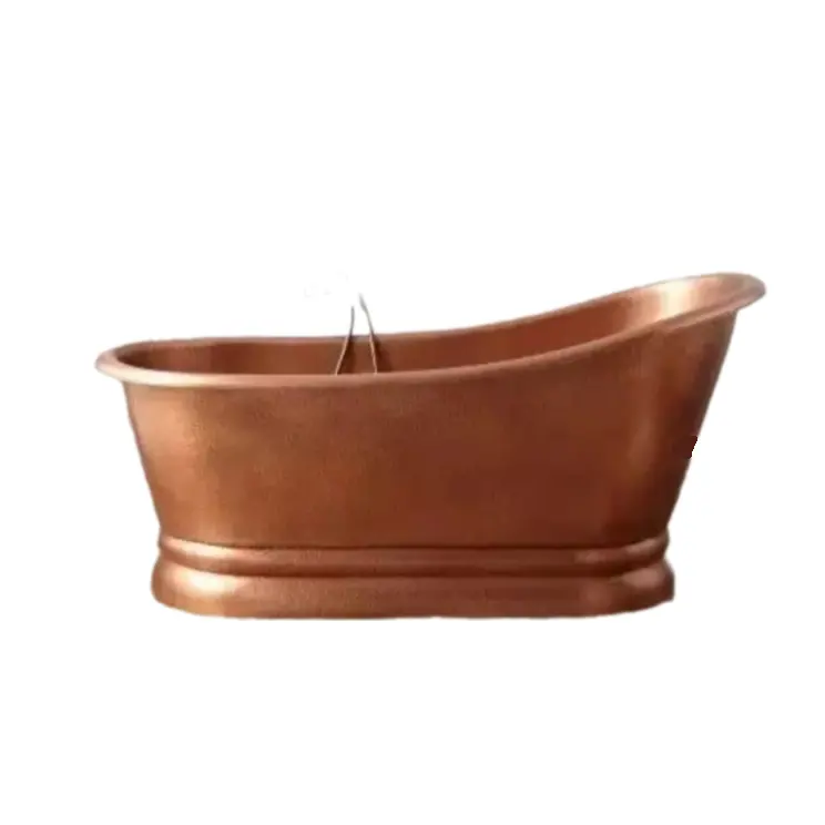 Ausgezeichnete Qualität individuell angefertigte Klauenfuß handgefertigte reine Kupfer-Badewannen zum Verkauf zu Großhandelspreisen aus Indien