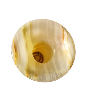 แจกันหินออนิกซ์สีเขียว แจกันดอกไม้หินอ่อนธรรมชาติคุณภาพพรีเมียม สำหรับขายส่งและส่งออก - Product Image 4