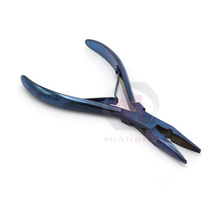 Professional Hair Extension <b>Pliers</b> <b>Small</b> Ring Tool Salon Beauty Hair Styling Tool - Product Image 3