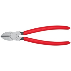 KNIPEX 180 mm <b>Polished</b> Head Side Cutters with <b>Plastic</b> Coating Knives & Tools - Product Image 4