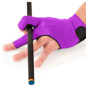 Wholesale <b>Nylon</b> Billiard Gloves Anti <b>Slip</b> Durable Snooker Pool Cue Gloves OEM <b>Nylon</b> Snooker Gloves Precision Play - Product Image 1