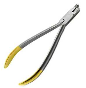 Pince d'orthodontie pour ligature et coupe-extrémité distale fil de maintien de sécurité affleurant instruments dentaires tc acier inoxydable orthodontique - Product Image 1
