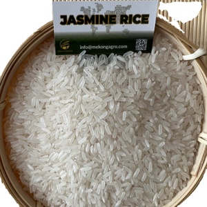 Arroz Jazmín Blanco Duro de Grano Largo del Mekong del Sur, Exportador y Fabricante, Seco, 5% Partido, 100% Grado Alimenticio - Product Image 1