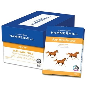 Papel de impresora Hammermill 20 Lb Papel de copia blanco 8,5X11 500 Hojas 92 Tamaño A4 brillante Reino Unido - Product Image 3