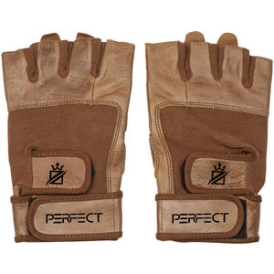 High Quality Custom <b>Fitness</b> <b>Gloves</b> for Gym Exercise Weightlifting Hand <b>Gloves</b> with Breathable Wrist Straps Made Durable Leather - Product Image 6