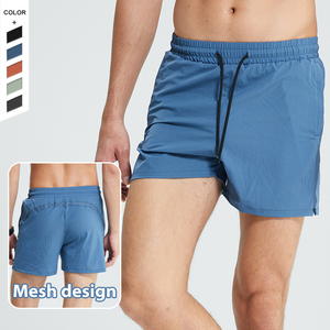 2025 nouveauté séchage rapide évacuation de la sueur respirant maille léger Gym pantacourt pour hommes course ShortsDDP expédition - Product Image 3