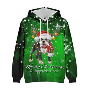 Venta caliente Nueva llegada Mujeres Sudaderas CON CAPUCHA DE Navidad Venta al por mayor de diseño personalizado Mujeres Sudaderas CON CAPUCHA DE Navidad - Product Image 2