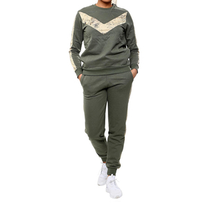 Nouveau survêtement polaire pour femme 2 pièces ensemble de vêtements de détente décontracté confortable pantalon de sport de yoga - Product Image 2