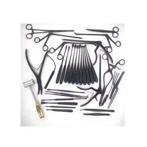 Instrumento médico Manual de acero, conjunto de instrumentos de cirugía de columna cervical ortopédica, instrumento de laminectomía, madera de Surgiright - Product Image 1