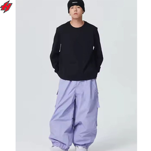 Pantalones de Nieve de Invierno, Ropa Deportiva, Pantalones con Logotipo Personalizado, Pantalones de Esquí Holgados, Gruesos y Cálidos para Exteriores - Product Image 1