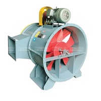 VENTILATEUR AXIAL DE HAUTE QUALITÉ CONNECTÉ PAR TUBE POUR L'ÉLIMINATION DE LA FUMÉE DES PARKINGS