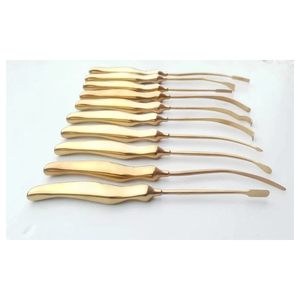 Juego de 10 Elevadores de Cuero Cabelludo de Acero Inoxidable de Primera Calidad, Instrumentos de Cirugía Plástica para Lifting Facial y de Cejas, CE ISO Pentax Surgical - Product Image 2