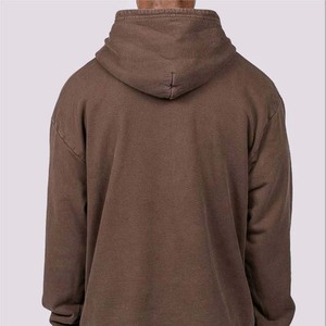เสื้อฮู้ดกันหนาวผ้าฝ้าย100% ผู้ชาย, เสื้อสวมหัวแขนยาวทรงหลวมเสื้อผ้าแนวสตรีทไซส์ใหญ่พิเศษ - Product Image 4