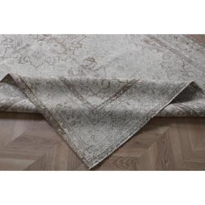 Tapis turc vintage, grand tapis de 5,7 x 9,9 pieds, tapis blanc à pois - Product Image 5