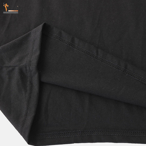 Bordure contrastée dernière mode nouveau Design T-shirt vêtements de rue imprimé personnalisé logo impression T-shirts pour hommes - Product Image 6