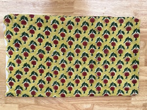 Tissu de voile imprimé en pur coton biologique, fil peigné pour la décoration intérieure, sacs d'entoilage - Product Image 4