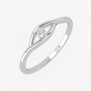 Rikhava's IGI Certified <b>Fine</b> <b>Rings</b> Vintage Gold <b>Toe</b> Diamond Innovate for Wedding Engagement Anniversary Most Popular - Product Image 3