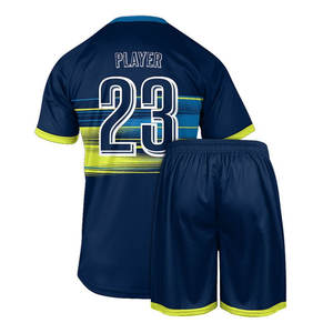 Maillot de football pour homme de haute qualité OEM, nouveau design par transfert thermique, 100% coton, écologique, séchage rapide, vêtements de sport, meilleur choix - Product Image 2